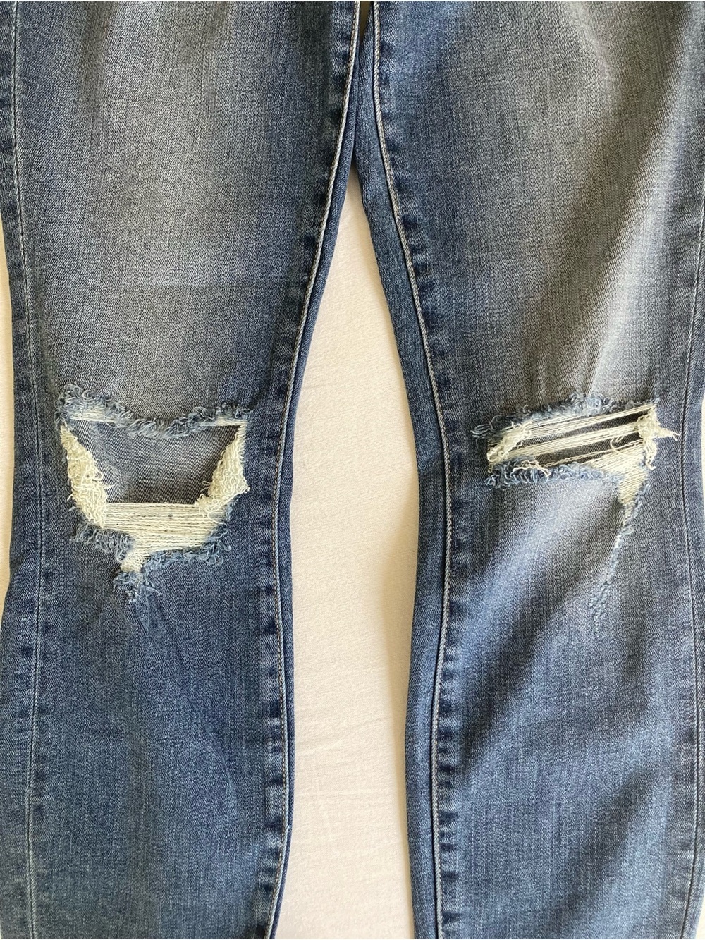 GOOD AMERICAN Good Legs Crop Blue261 sz 4 - Picture 3 of 9